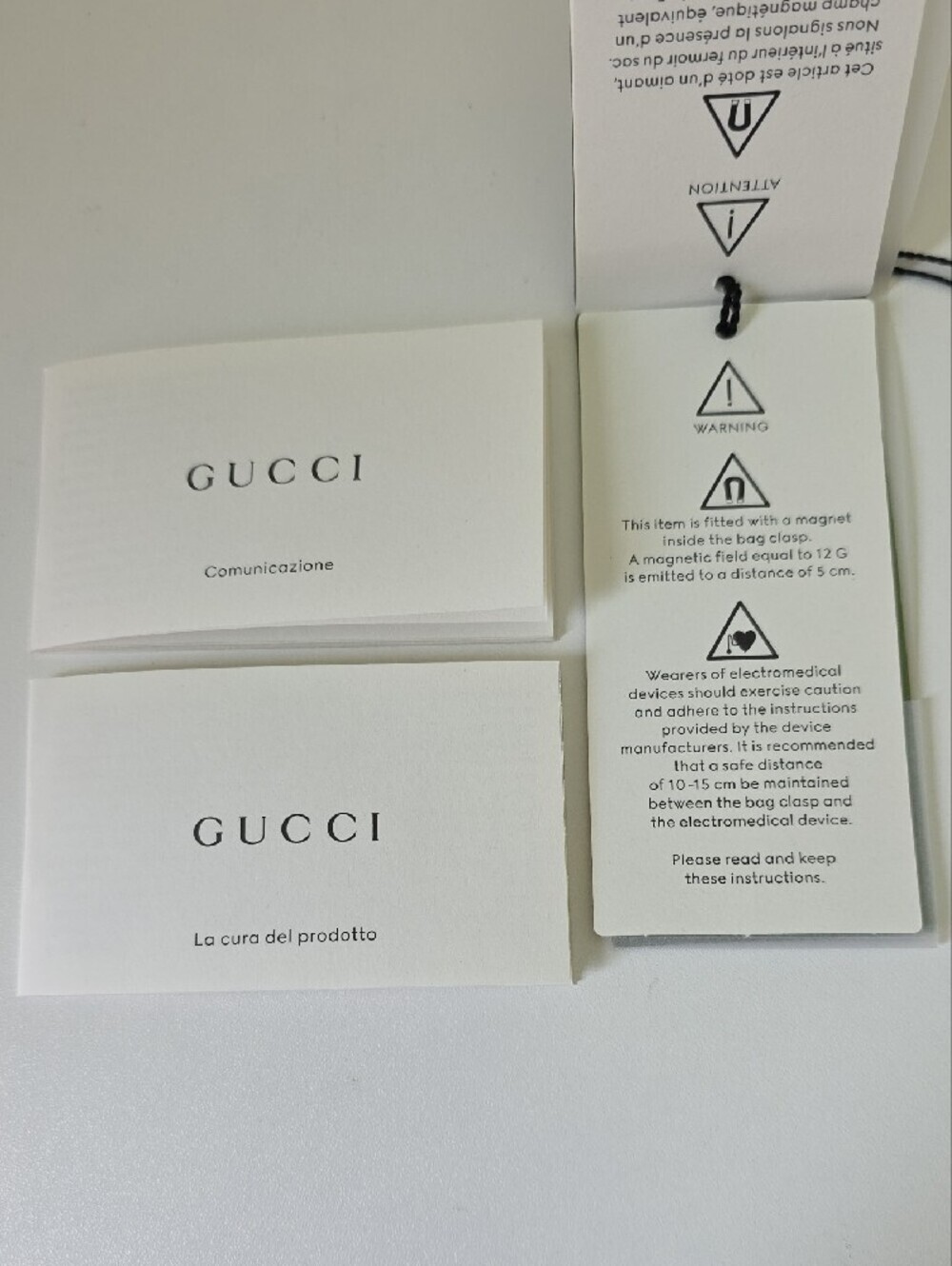 Gucci Blondie NM Handle Black Leather Bag With Gold Accents.  NWT - Picture 9 of 15